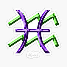 They are more open to their personal space and universal space than they are to worldly concerns. Aquarius Pisces Cusp Zodiac Sign Sticker By Dylananddot Redbubble