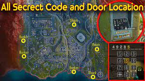 Map Of All Bunkers In Warzone Warzone All Secret Bunker Access Codes Red Access Card Bunker Locations Season 5 Youtube