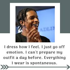 The asap rocky quotes come directly from the new york born rapper named rakim mayers. Asap Rocky Quotes 10 Quotereel
