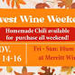 Harvest Wine Weekends at Merritt Winery event in Forestville, NY