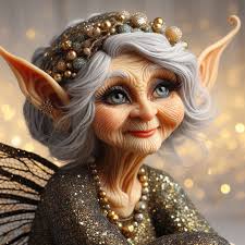 Elderly Elf artwork in Tomie dePaola style using Bing Ai and DALL-E 3