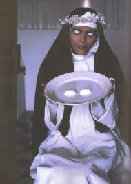 Amanda Lear As St Lucy By Robert Descharnes C 1970s In Collaboration With Salvador Dali Salvador Dali Dali Amanda