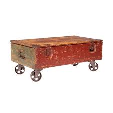 Stump coffee tables serenitystumps tree trunk tables. Vintage Industrial Wooden Toy Trunk Coffee Table On Castors At 1stdibs