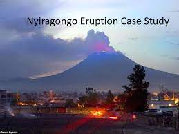 Footage shared online shows nyiragongo spitting smoke and fire into the air, turning the last eruption of the volcano, which is one of the world's most active, claimed some 250 lives in 2002, leaving tens of thousands people homeless. Nyiragongo Eruption Case Study