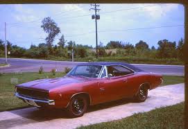 68 Hemi Charger R T Redline Snow Tires On Black Steel Wheels With Chrome Lugnuts Front And Back In The Summer Go Dodge Charger 1968 Dodge Charger Hemi