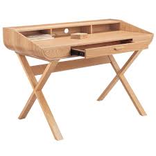 Rectangular gray 3 drawer computer desk with keyboard tray this techni mobili desk is a complete workstation this techni mobili desk is a complete workstation offering an ample work surface and plenty of storage space. Innova Australia Natural Mazen Wooden Study Desk Reviews Temple Webster