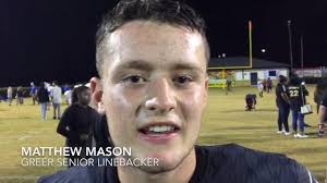 Matthew Mason: Greer played fast and aggressive