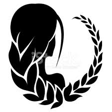 Siyah Başak Burcu Yıldız Stok Vektörü - FreeImages.com