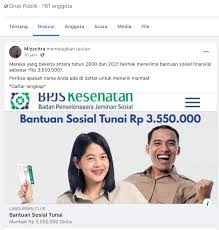 Bantuan tersebut akan diberikan kepada para pegawai swasta dengan penghasilan di bawah rp 5 juta per bulan dan terdaftar sebagai peserta bpjs ketenagakerjaan (bp jamsostek). Cek Fakta Kamu Yang Bekerja Dari Tahun 2000 Hingga 2021 Berhak Dapat Uang Rp3 550 000 Ini