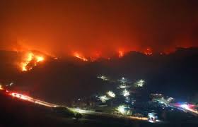 (서울=뉴스1) 정연주 기자 = 소방청은 4일 경북 울진군 산림화재와 관련해 전국 소방동원령 1호를 발령했다.경북 울진군 북면 두천리 야산에서 시작된 . Sq S3d0edcjubm