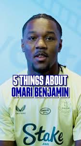 5 Things About… Omari Benjamin. 🖐️