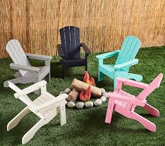 Charcoal Adirondack Chair Kids Outdoor Chairs Pottery Barn Outdoor Kids Adirondack Chair