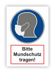 In allen bundesländern gilt ab dieser woche eine maskenpflicht für den öffentlichen nahverkehr und überwiegend auch für den einkauf. Maskenpflicht Aufkleber Mundschutz Tragen Aufkleber Mundschutz Aufkleber Drucken