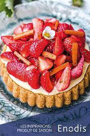 Les Inspirations Produit De Saison La Fraise Tarte Aux Fraises Chef Patissier Delicieux