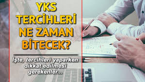 Üniversite yks tercihleri ne zaman? Yks Tercih Sonuclari Ne Zaman Aciklanacak Universite Tercihleri Ne Zaman Bitiyor