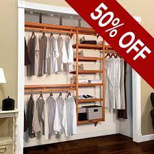 You have no items to compare. Woodcrest Standard Closet Organizer L John Louis Home