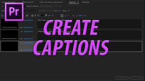 This is a google drive direct download link. How To Create Captions And Subtitles In Adobe Premiere Pro Cc 2017 Youtube