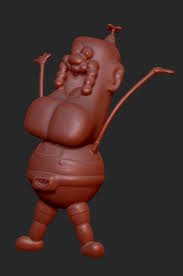 Uncle Grandpa Modeled In Zbrush 3dmodeling He goes around helping children who have usually never heard of him. uncle grandpa modeled in zbrush