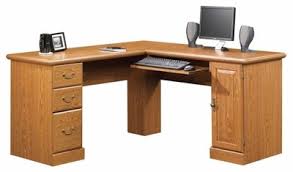 Sauder desks and bookcases and file cabinets are well made wooden units that offer both modern and traditional looks, and are high quality enough to meet your needs for the life of your office space. Sauder Orchard Hills Corner Computer Desk Carolina Oak 401929 Sauder Furniture