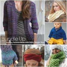 The needles come w/a simple scarf pattern, but i wondered if anyone had any other patterns. 52 Free Bulky Yarn Knitting Patterns Super Bulky Yarn Knitting Patterns Free Knitting Designs Free Knitting
