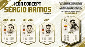 While xavi is one of the best players ever to grace the world's game, his fifa card doesn't. Icon Concept Sergio Ramos Thoughts Fifa