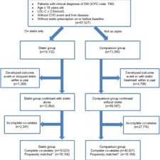 Flow Chart Of Subjects Matching And Comparison Ldl C Low