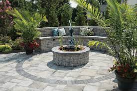 Ep henry cast stone wall. Ep Henry Fire Pit Converts To Water Feature In Warmer Months Fire Pit Patio Fire Pit Pergola Fire Pit Backyard