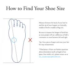 39 Ageless Foot Measurement Shoe Size Chart