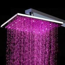 Shower Head With Color Changing Led Light Shower Heads Led Color Changing Lights Rainfall Shower