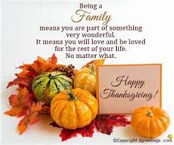 From our family to yours, have yourselves a happy thanksgiving! Ser Una Familia Significa Que Eres Parte De Algo Muy Maravilloso Esto Significa Q Thanksgiving Messages Happy Thanksgiving Quotes Thanksgiving Quotes Family
