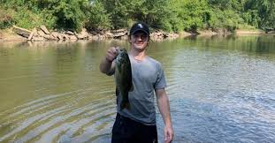 Never caught a fish deeper than 4 feet, most less than 3. Wading For Smallmouth Bass In Small Rivers Creeks And Streams