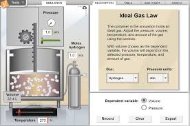 One mole of oxygen at 760. Ideal Gas Law Gizmo Lesson Info Explorelearning