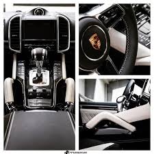 More Of Our Gorgeous New Black White Leather Porsche Cayenne Turbo Porche Cayenne Luxury Suv Car Goals