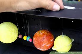 Resultado de imagen de solar system model