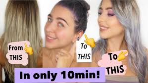 New HAIR COLOUR in only 10 minutes!!! Testing I ♥︎ REVOLUTION Rainbow Tones  Hair dye