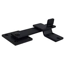 Can be easily installed on either wood or metal doors for. Buy 5 5 Fence Gate Latch Barn Door Flip Hardware Farm Lock Heavy Duty Wrought Iron Matte Black Online In Vietnam B0854d3g85