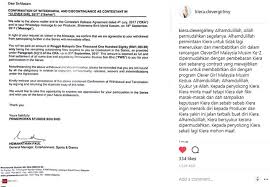 Beliau telah keluar dari umno hampir setahun selepas pilihan raya umum malaysia 2018 setelah. Kiera Tarik Balik Kenyataan Isu Keluar Clever Girl Mynewshub