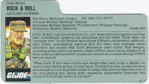 Vind fantastische aanbiedingen voor gi joe file card. The 20 Most Ridiculous G I Joe File Cards Topless Robot