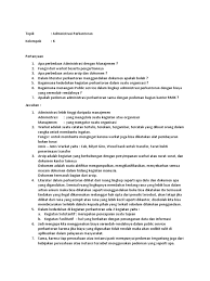 Maybe you would like to learn more about one of these? Adm Perkantoran 1 Pertanyaan