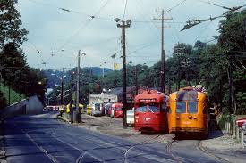 Port Authority Transit 1737 And Many Other Pccs Port Authority Light Rail New England Fall