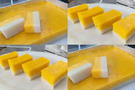 Cara membuat kue talam labu kuning yang enak dan sederhana sangat mudah untuk lebih lengkapnya, berikut ini resep kue talam labu kuning enak, sederhana dan cara. Resepi Kuih Talam Labu Sedap Hidangan Minum Petang Yang Mudah Lemak Manis Disukai Ramai Daily Masak