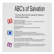 Abc S Salvation Poster Zazzle Com Abc Of Salvation Salvation Inspirational Words