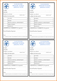 School Absence Note Template. school absence note template how write ...