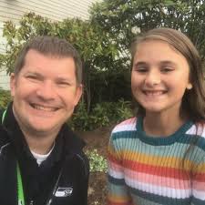 Madeline, Zack, Calista, and Cecilia, you all get a big "happy birthday"  today! @ Poulsbo Middle School