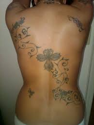 When amalgamated with flower, rose or butterfly, these vines tattoo designs look very elegant. Tribal Vine Tattoos
