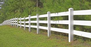 This type has a more polished look than traditional rough hewn. What Are The Different Types Of Wood Rail Fences