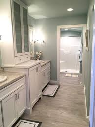 Unlike flooring made from porcelain, ceramic, or natural stone, it is not cold under your feet. 18 Laminate Flooring Bathroom Designs Ideas Design Trends Premium Psd Vector Downloads