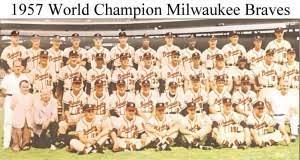 The Outsiders Of 1957 Braves World Series Winners Milwaukee