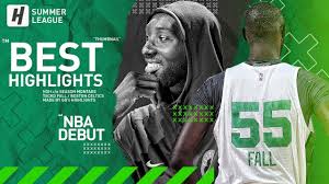 Tacko fall is a 7'6 center from dakar, senegal. Tacko Fall Nba Debut Best Highlights Moments From 2019 Nba Summer League Youtube