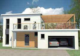 maison contemporaine avec toit plat maisons vestale maison contemporaine maison maison moderne toit plat